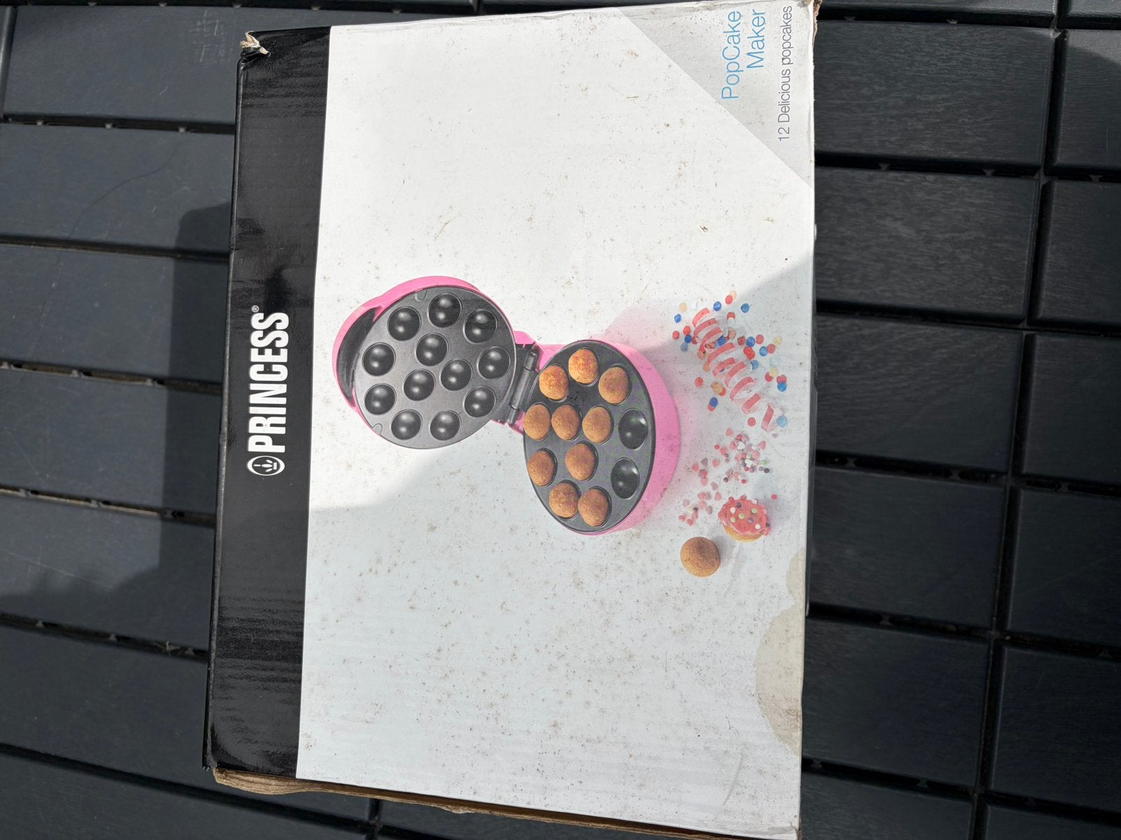 Popcake maker, Ophalen, Gebruikt
