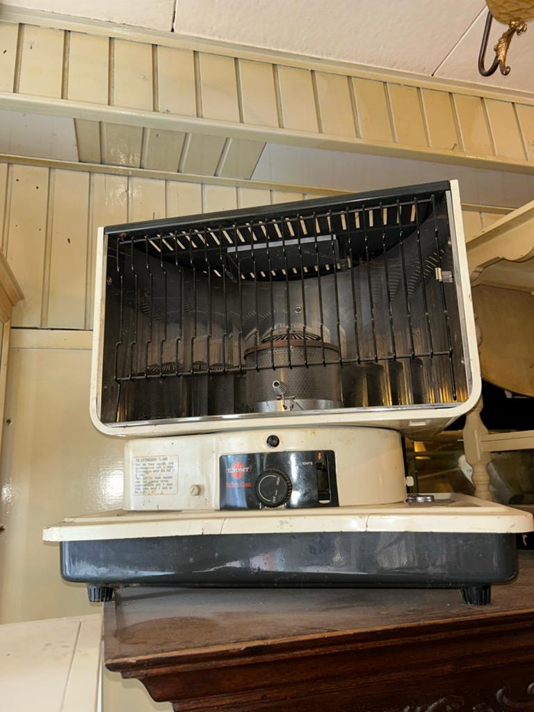 Vintage Toyoset Petroleumkachel - Compact en Functioneel, Huis en Inrichting, Kachels, Ophalen, Gebruikt, Overige brandstoffen