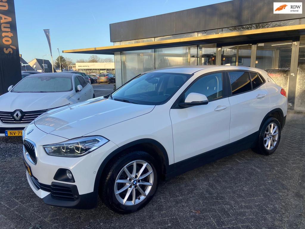 BMW X2 SDrive18i Executive automaat,Cam, stoelverw, cruise,, Auto's, Gebruikt, Wit, 3 cilinders, Cruise Control