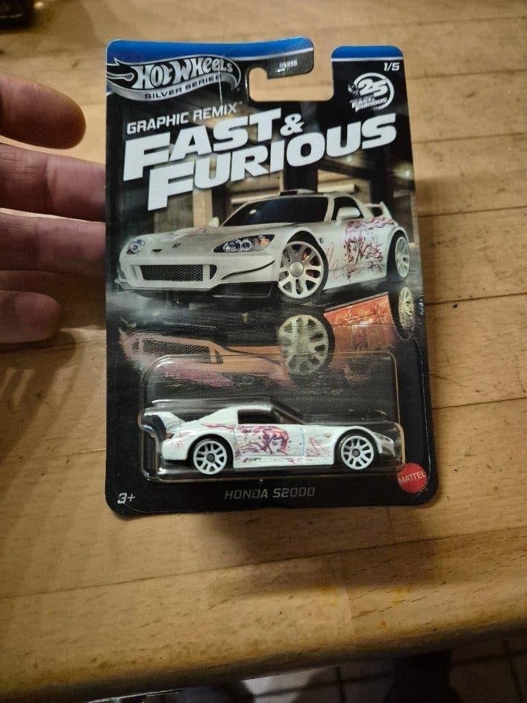 Hot Wheels Silver Series Fast & Furious Graphic Remix honda, Ophalen of Verzenden, Nieuw, Auto