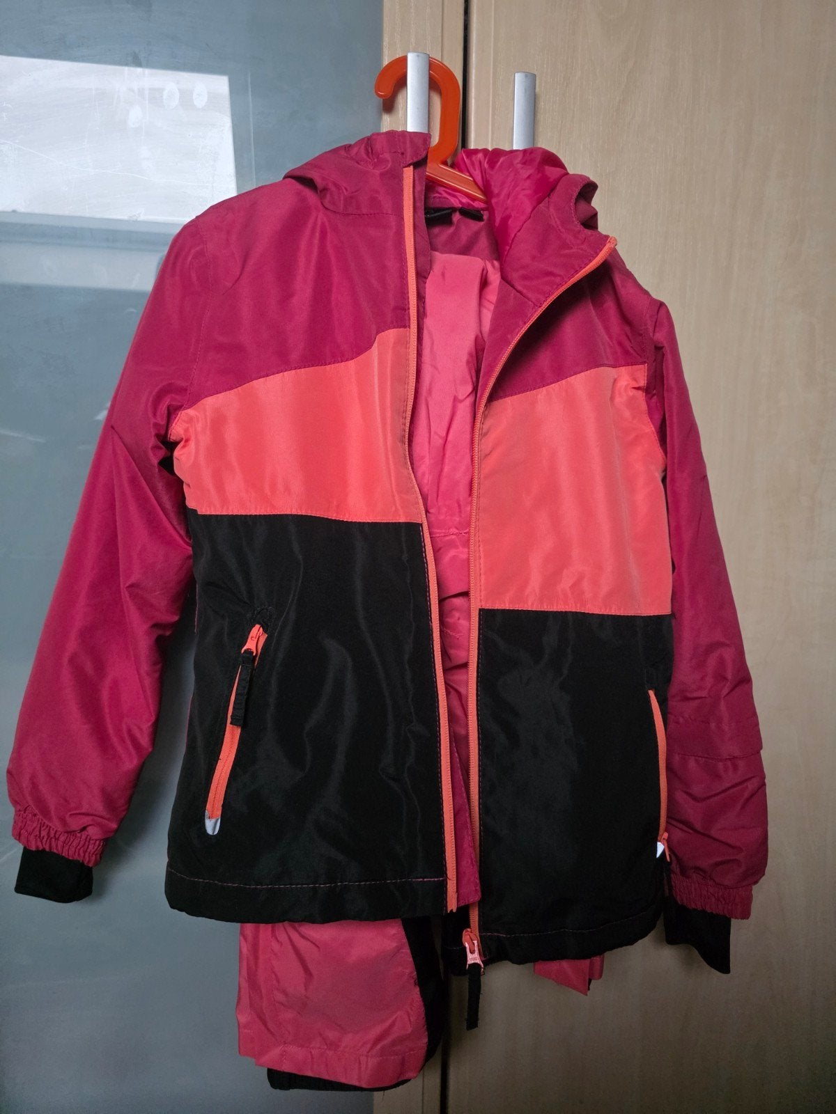 Ski-jas en skibroek voor kinderen - Maat 134/140, Gebruikt, Jongen of Meisje, Crivit, Ophalen of Verzenden