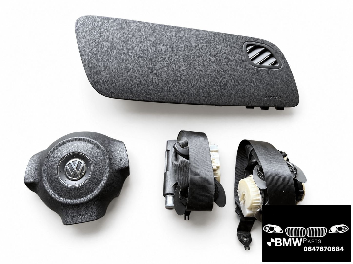 Airbagset airbag set Volkswagen Polo 6R, Gebruikt, -, Volkswagen, Ophalen of Verzenden