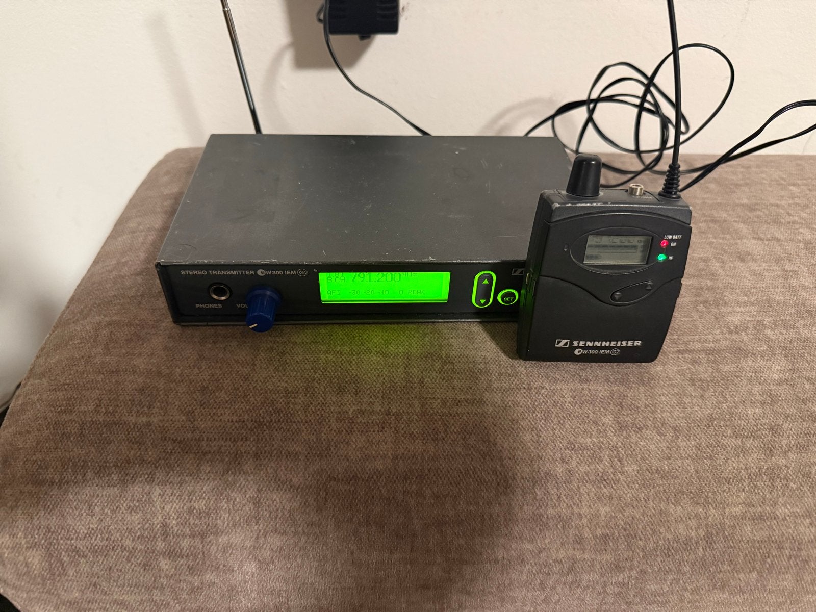 Sennheiser EW 300 IEM G2 Draadloos In-Ear Monitor Systeem, Ophalen of Verzenden, Gebruikt, Overige typen, Draadloos