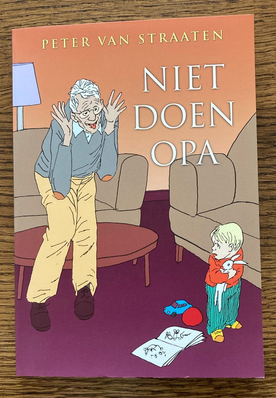 Peter van Straaten - Niet doen opa, Boeken, Stripboeken, Verzenden, Eén stripboek, Zo goed als nieuw, Peter van Straaten