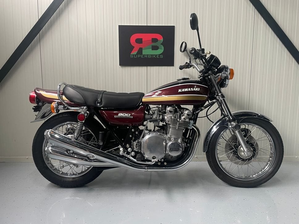 KAWASAKI Z900 (bj 1975) 5 km *Nieuw! *Uniek!, Motoren, Motoren | Oldtimers, 4 cilinders, KAWASAKI, Meer dan 35 kW, Overig