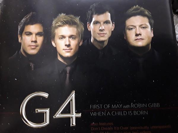 G4 CD SINGLE FIRST OF MAY + ROBIN GIBB, Cd's en Dvd's, Cd Singles, Zo goed als nieuw, Pop, Ophalen of Verzenden