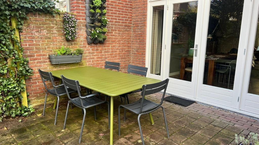 Nieuwe fermob Luxembourg tafels 207x100 Veel kleur voorraad, Ophalen, Nieuw