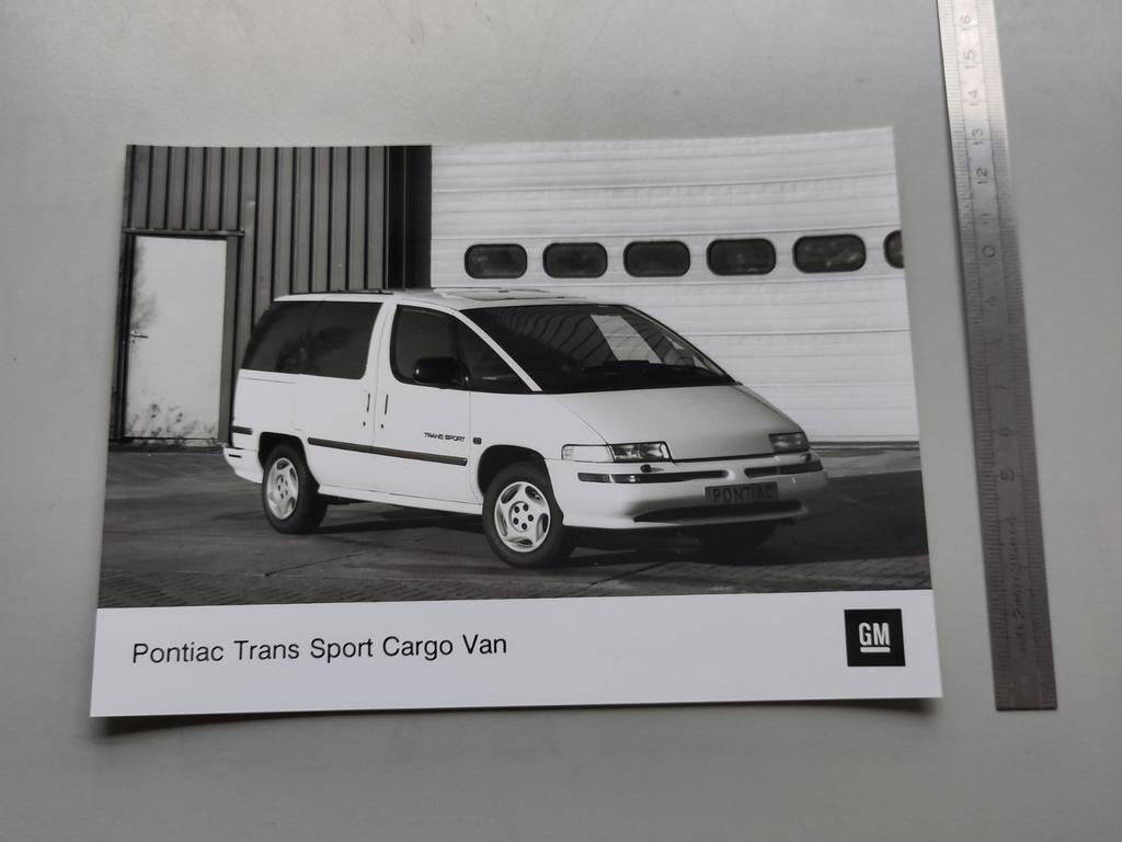Pontiac Trans Sport Cargo Van GM persfoto (205), Verzamelen, Foto's en Prenten, Overige onderwerpen, Ophalen of Verzenden