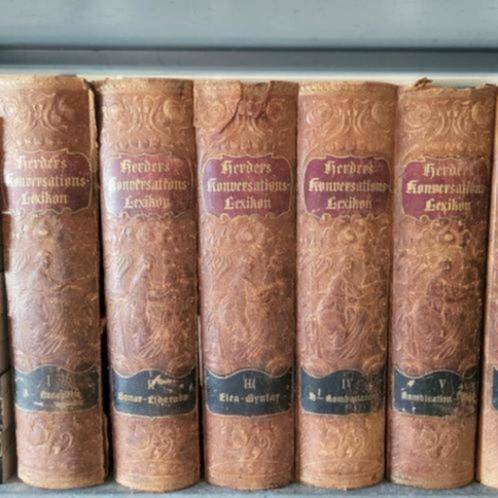 Herders Konversations Lexicon(Duits), Ophalen of Verzenden, Zo goed als nieuw