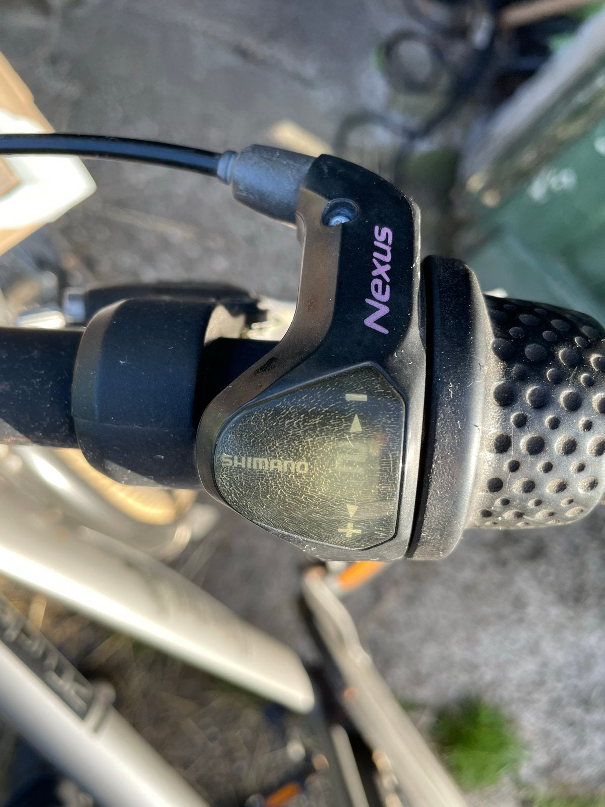 Gebruikte fiets met Nexus versnellingen en krat, Fietsen en Brommers, Ophalen, Gebruikt, Versnellingen