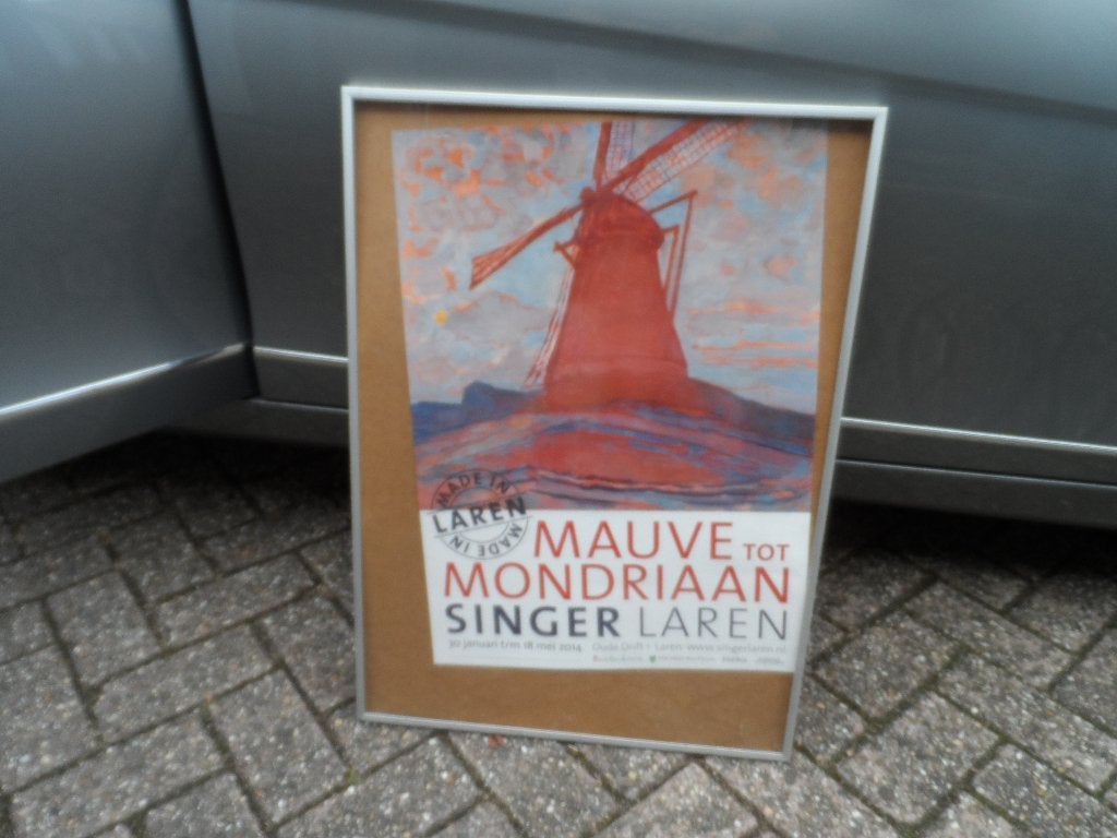 GROTE  POSTER, Huis en Inrichting, Ophalen, Oorspronkelijke maker, 125 cm of meer, Zo goed als nieuw