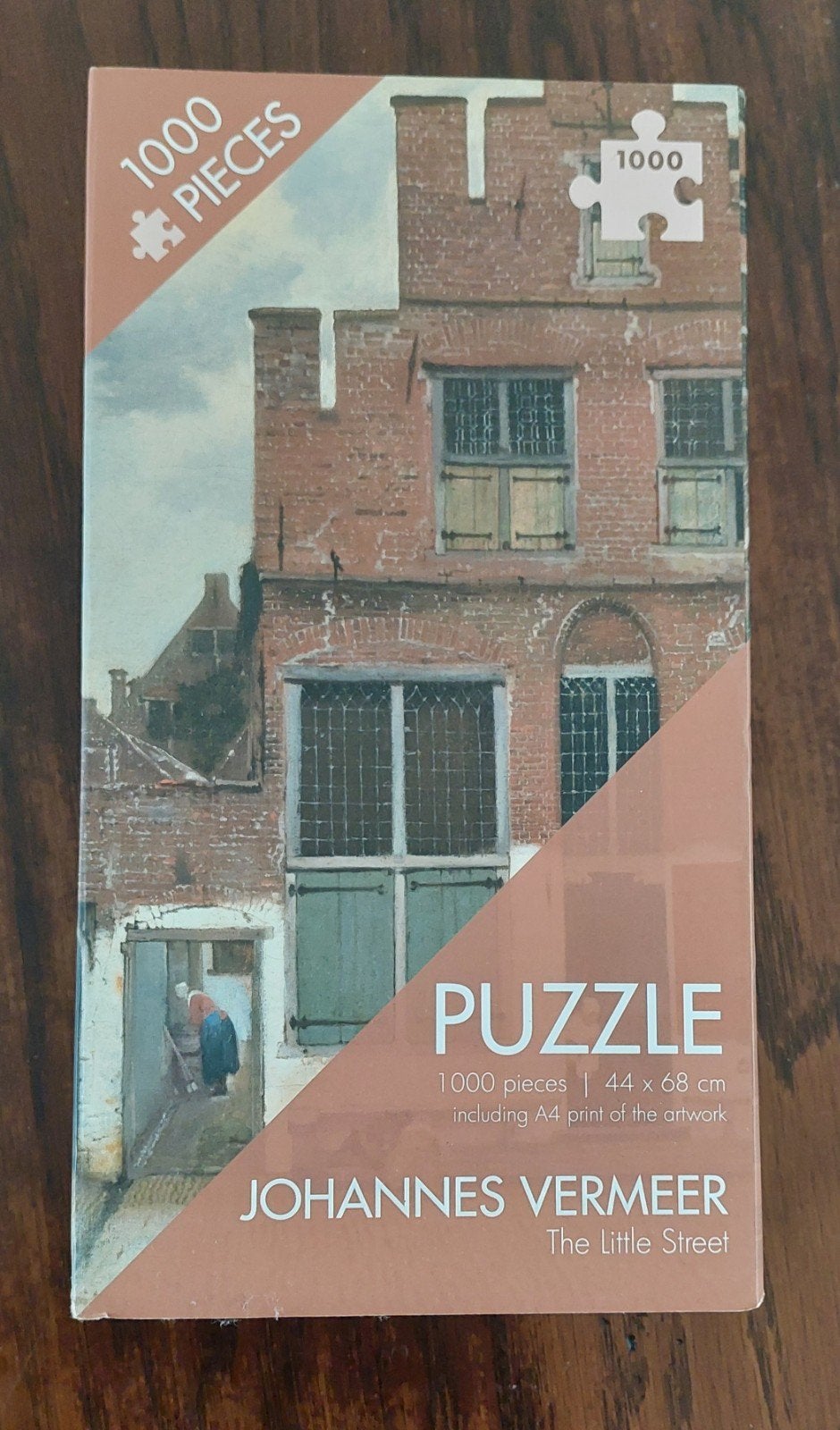 Legpuzzel Johannes Vermeer 1000 stukjes, Ophalen of Verzenden, 500 t/m 1500 stukjes, Gebruikt