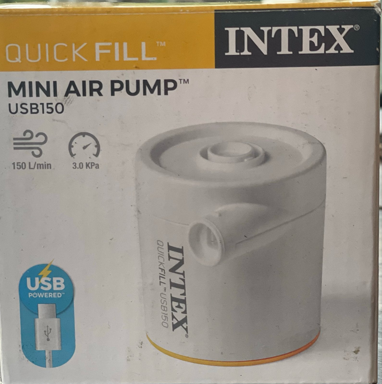Intex Quick Fill Mini Luchtpomp USB150, Ophalen, Nieuw