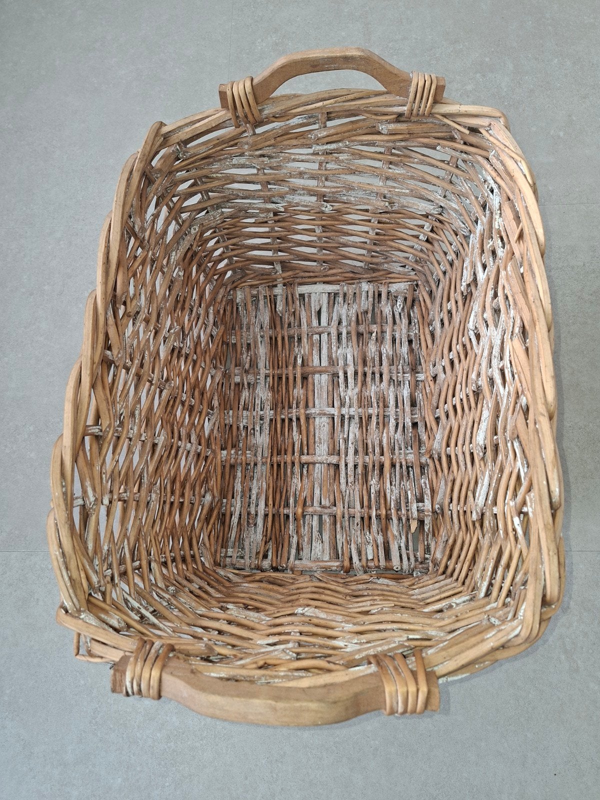 Grote rieten mand 54x40x27 cm, Ophalen, Overige materialen, Minder dan 50 cm, Gebruikt