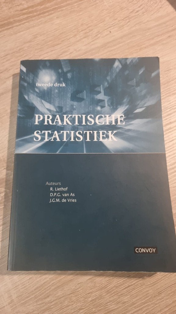 Praktische Statistiek, Verzenden, HBO, Zo goed als nieuw, Convoy