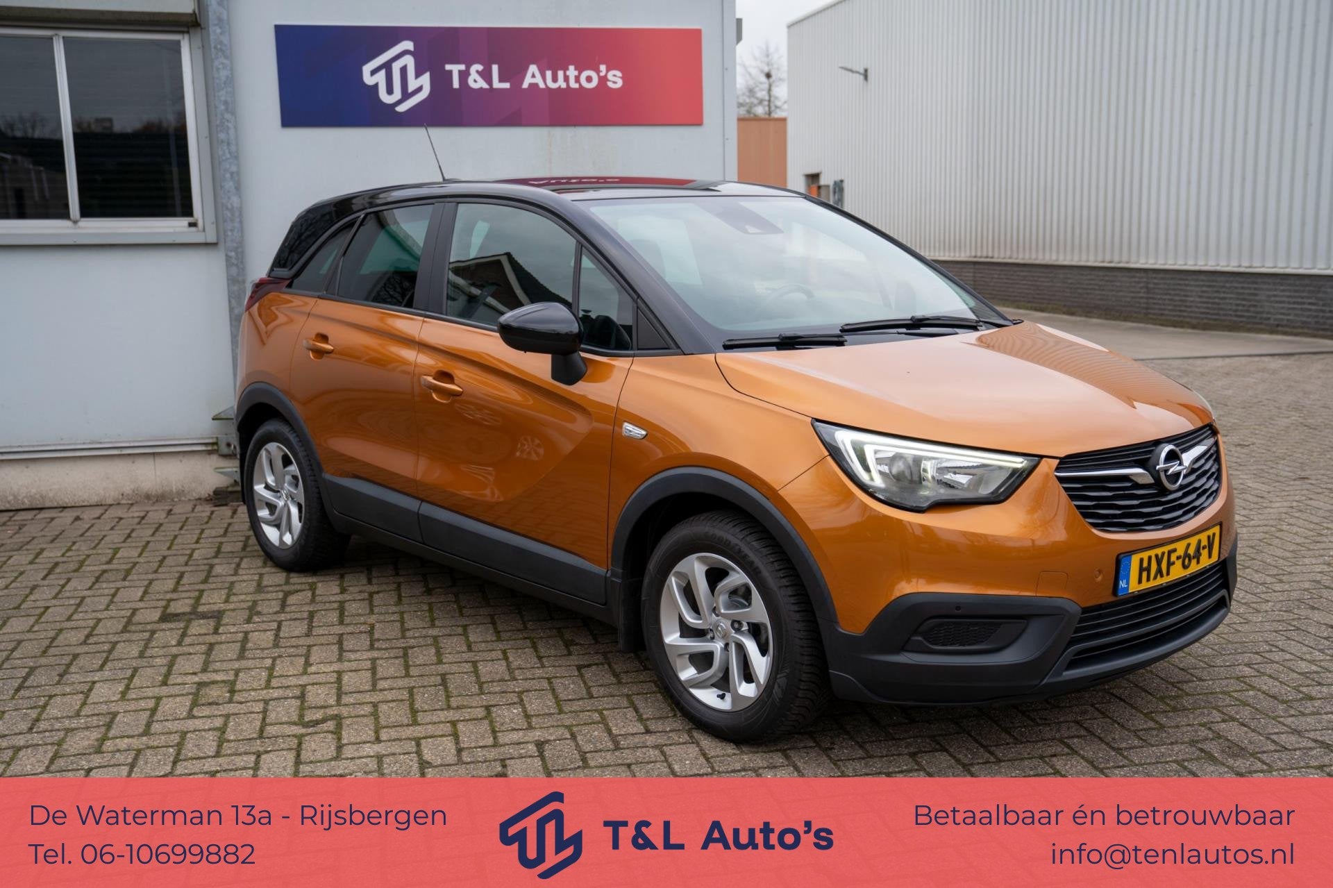 Opel Crossland X 1.2 Selection, Auto's, Opel, Voorwielaandrijving, Gebruikt, 82 pk, Bedrijf