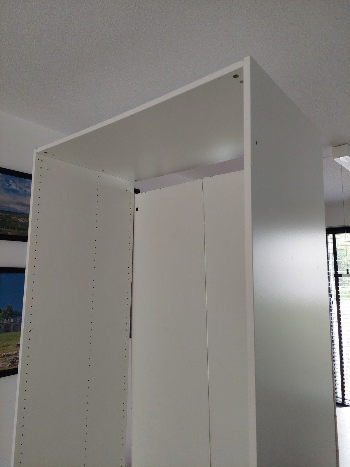witte pax kast met deuren, Huis en Inrichting, Kasten | Kledingkasten, Met deur(en), Gebruikt, 200 cm of meer, Modern