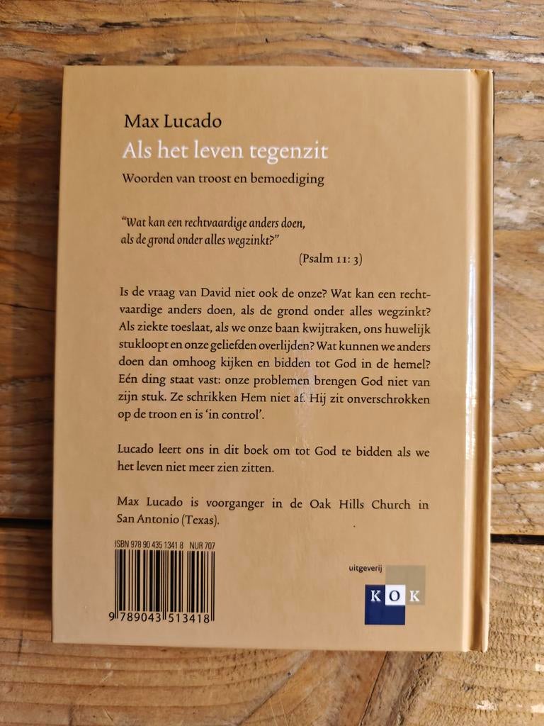 Als het leven tegenzit., Ophalen of Verzenden, Zo goed als nieuw