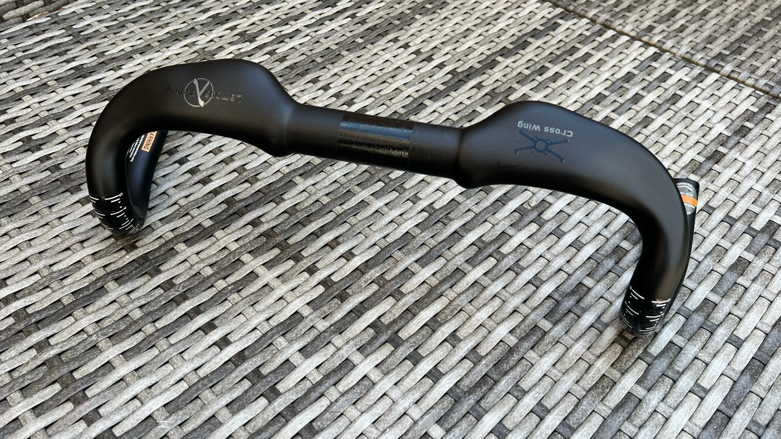 Lambda Tuning Cross-wing aero stuur 35/42cm, Ophalen of Verzenden, Zo goed als nieuw, Overige typen