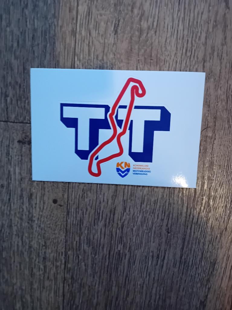 Sticker - TT, Ophalen of Verzenden, Zo goed als nieuw, Sport