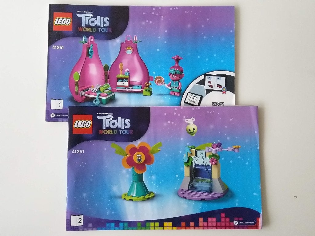 Lego Trolls 41251 Trolls Poppy Huisje, Compleet, Lego, Friends, Ophalen of Verzenden
