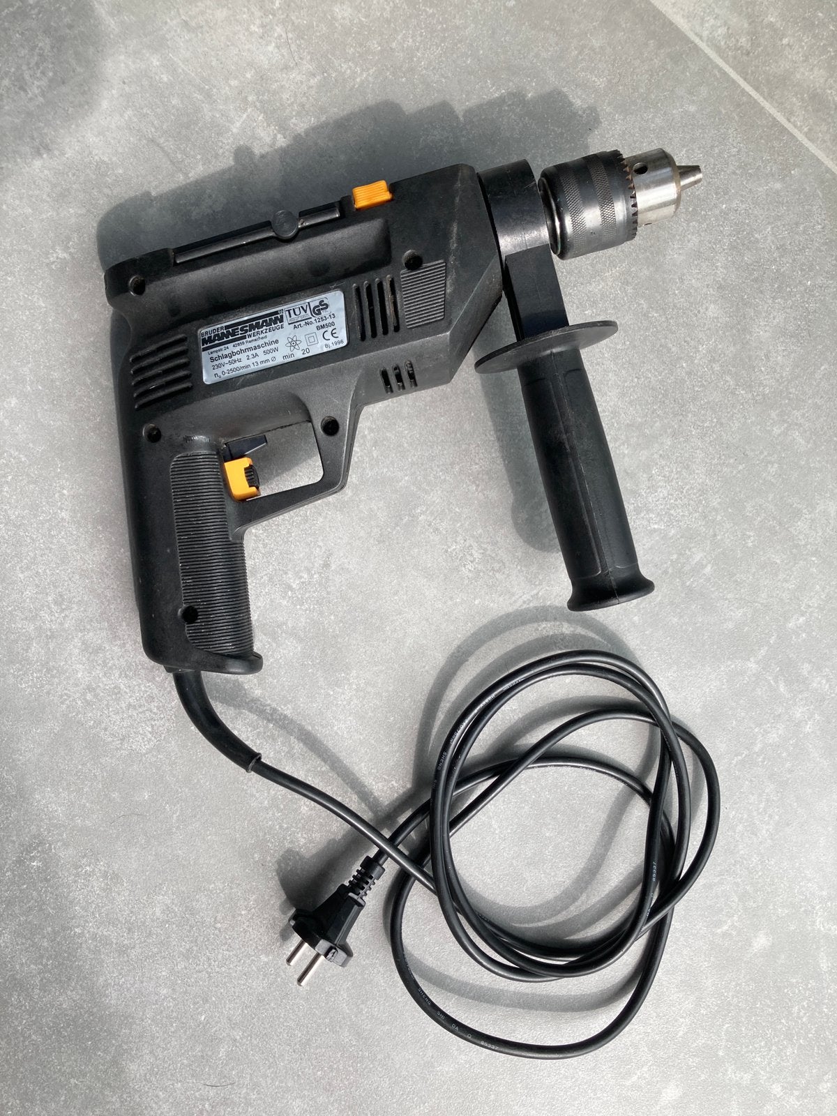 Boormachine - klopboormachine - Mannesmann, Boormachine, Ophalen of Verzenden, Zo goed als nieuw, Klopboormechanisme