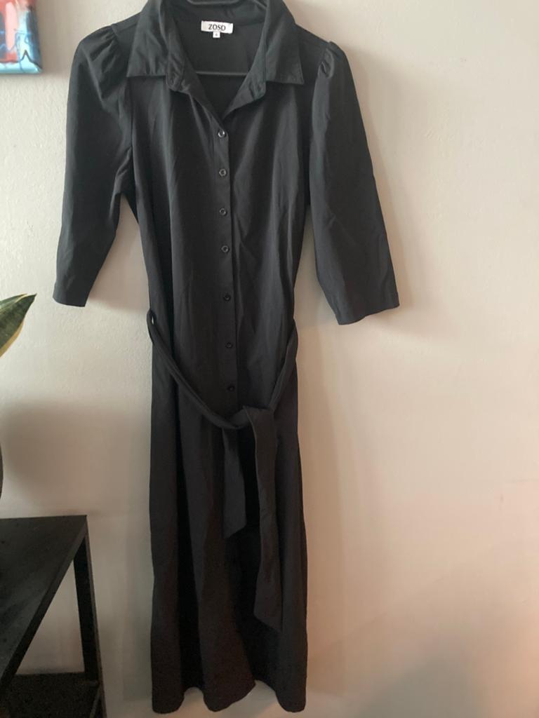 Zoso jurk zwart maat S, Maat 38/40 (M), Zwart, Ophalen of Verzenden, Zo goed als nieuw