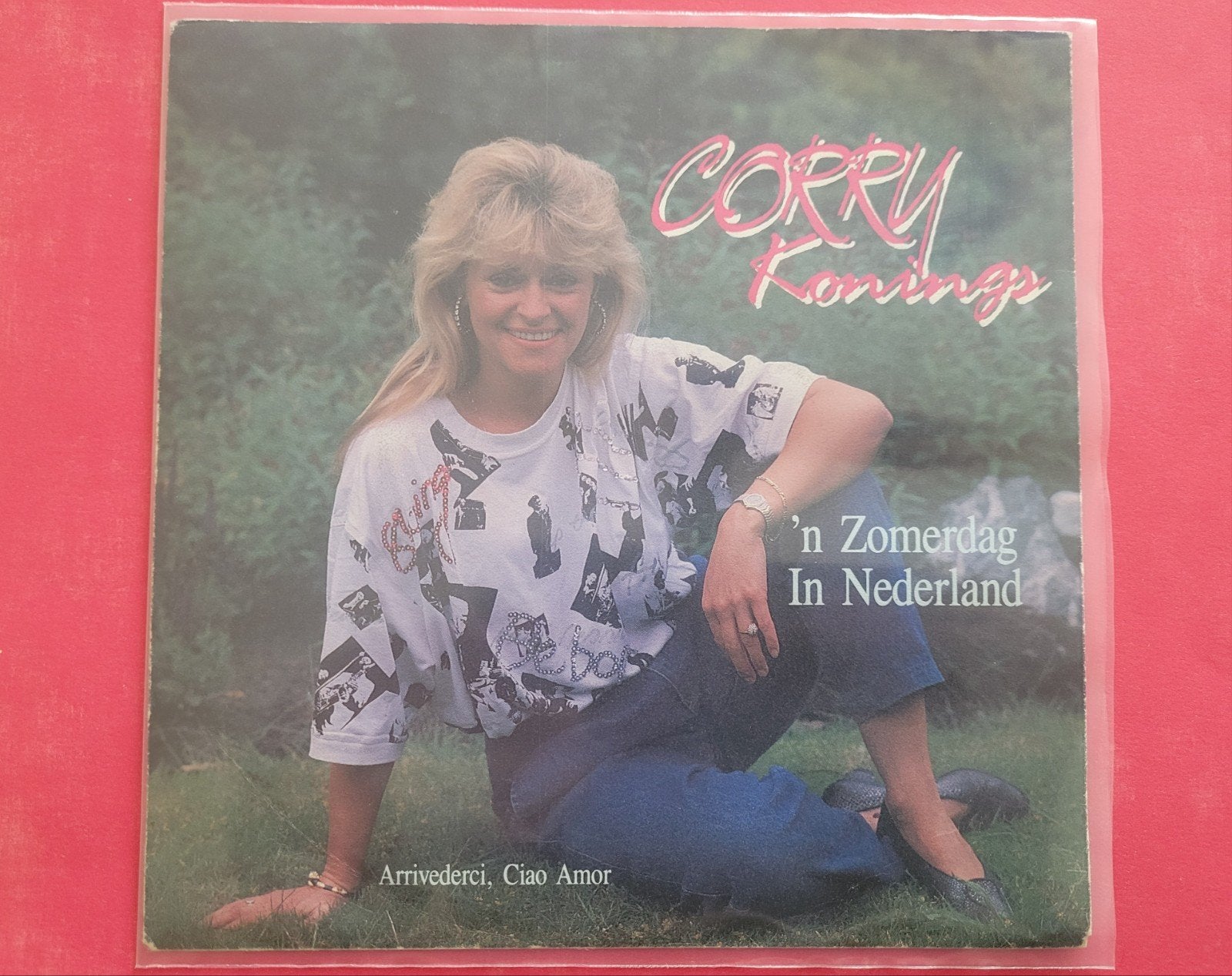Corry Konings - Arriverderci ciao amor - 'n zomerdag in N.L, Ophalen, Zo goed als nieuw, Overige formaten, Levenslied of Smartlap