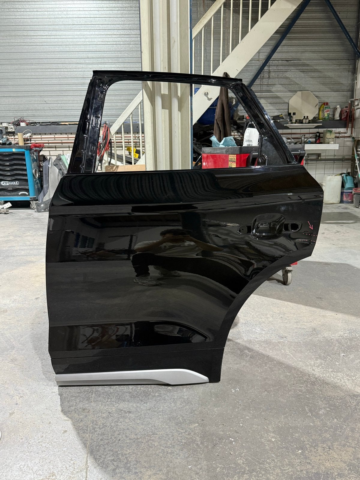 Audi Q5 80A Deur/Portier Links Achter Origineel, Ophalen, Gebruikt, Deur, Audi