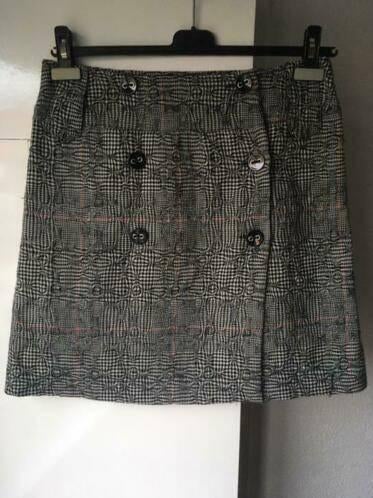Bellissima rok Grijs mt. 38, Kleding | Dames, Maat 38/40 (M), Ophalen of Verzenden, Zo goed als nieuw, Grijs