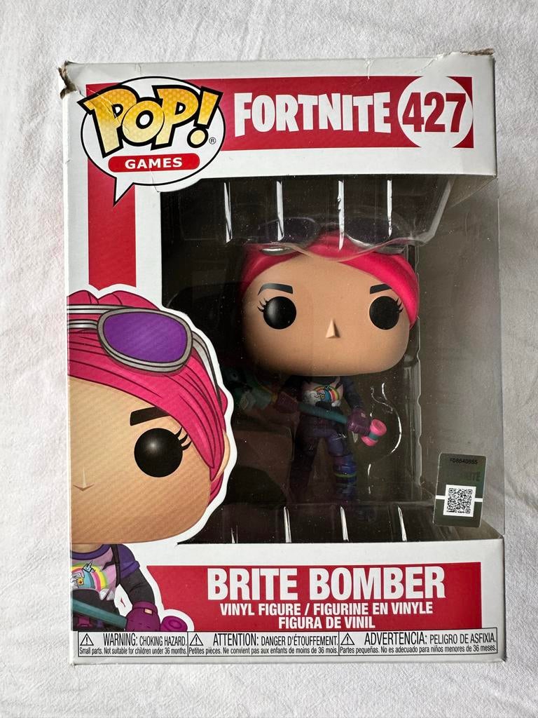 Funko Pop! Brite Bomber #427 - Fortnite, Ophalen of Verzenden, Gebruikt