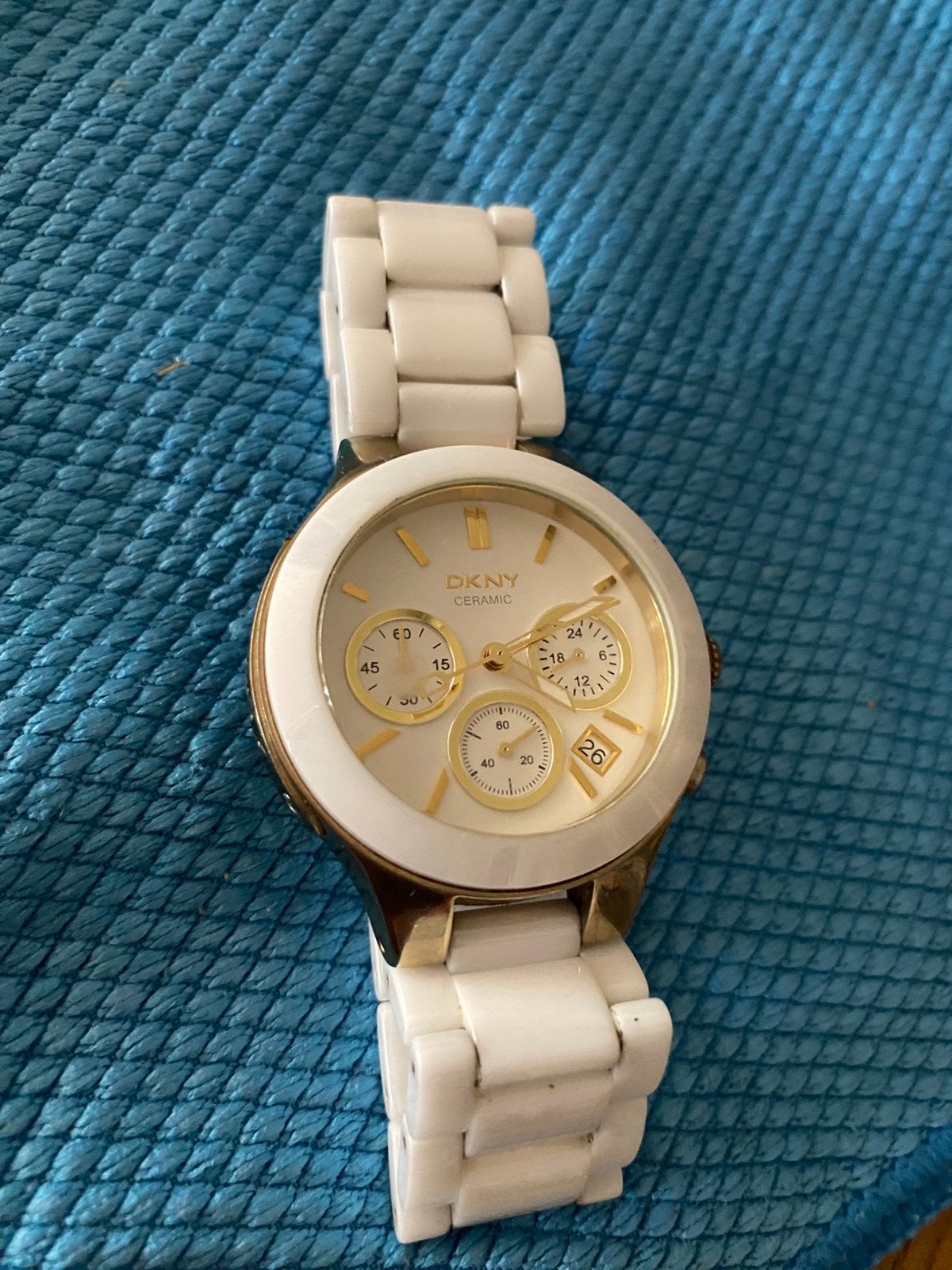 DKNY horloges, Sieraden, Tassen en Uiterlijk, Horloges | Dames, DKNY, Polshorloge, Ophalen of Verzenden, Zo goed als nieuw
