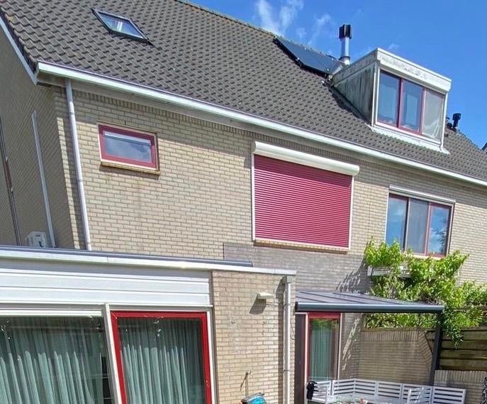 Rolluik afstandsbediening Somfy 275x163 cm, Doe-het-zelf en Verbouw, Rolluiken, Ophalen, Gebruikt, Overige kleuren, 200 cm of meer