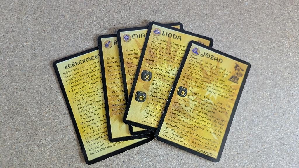 Dungeons & Dragons Fantasy in een spannend bordspel Cards, Ophalen of Verzenden