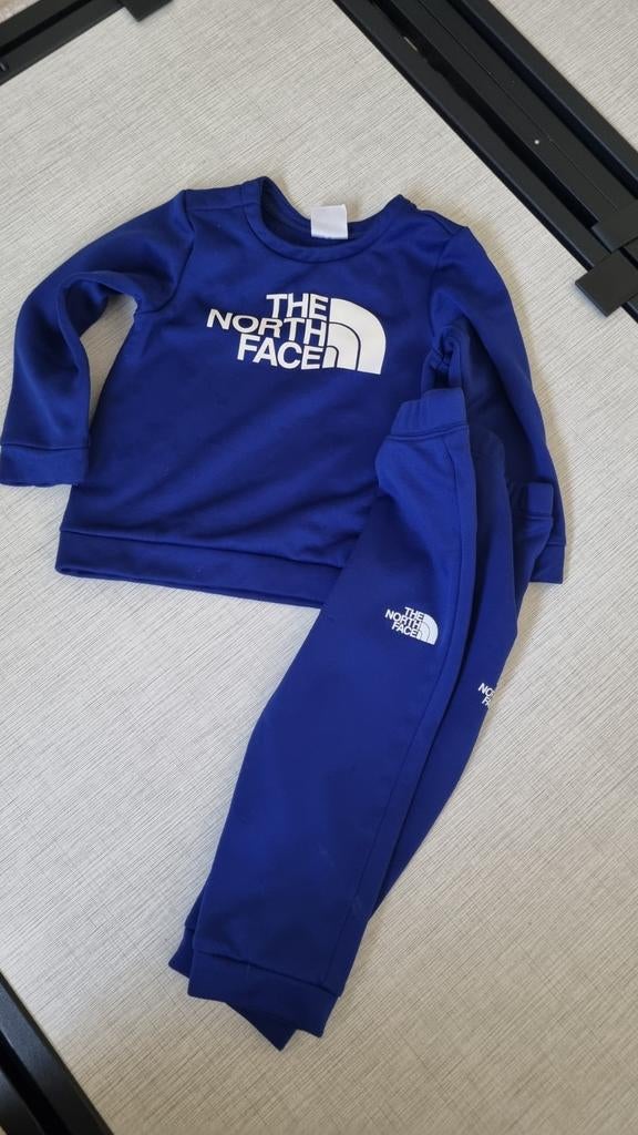 The North Face trainingspak blauw 18-24 maanden, Kinderen en Baby's, Ophalen of Verzenden, Gebruikt, The North Face, Jongetje of Meisje