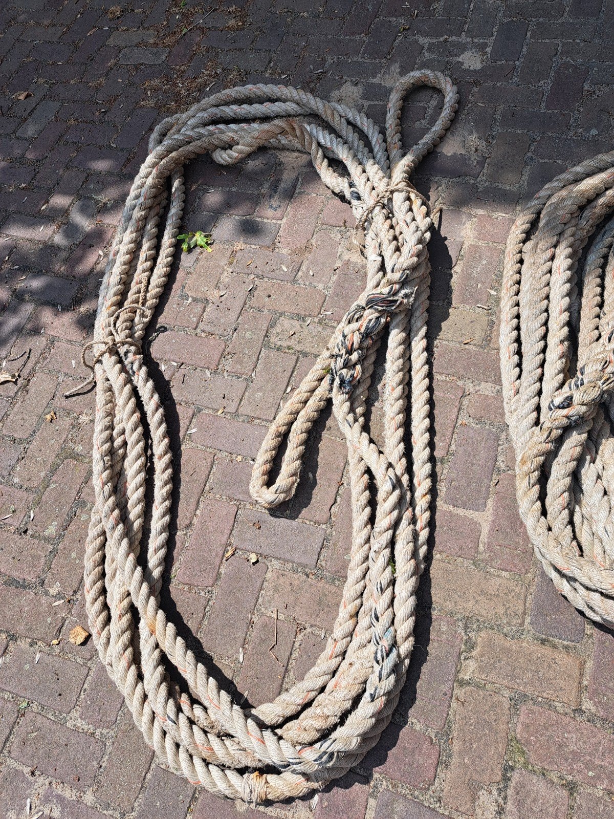 Scheepstouw (2 stuks), Ophalen, Ankeren en Afmeren
