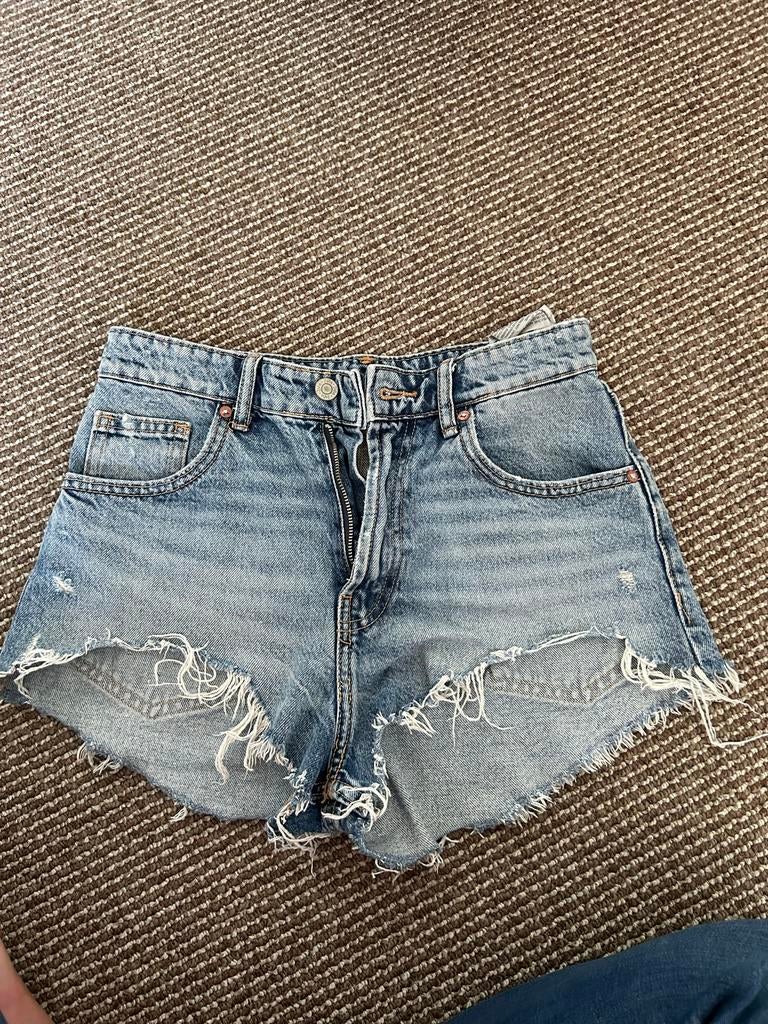 Zara denim shorts maat 36, Kort, Blauw, Ophalen of Verzenden, Zo goed als nieuw