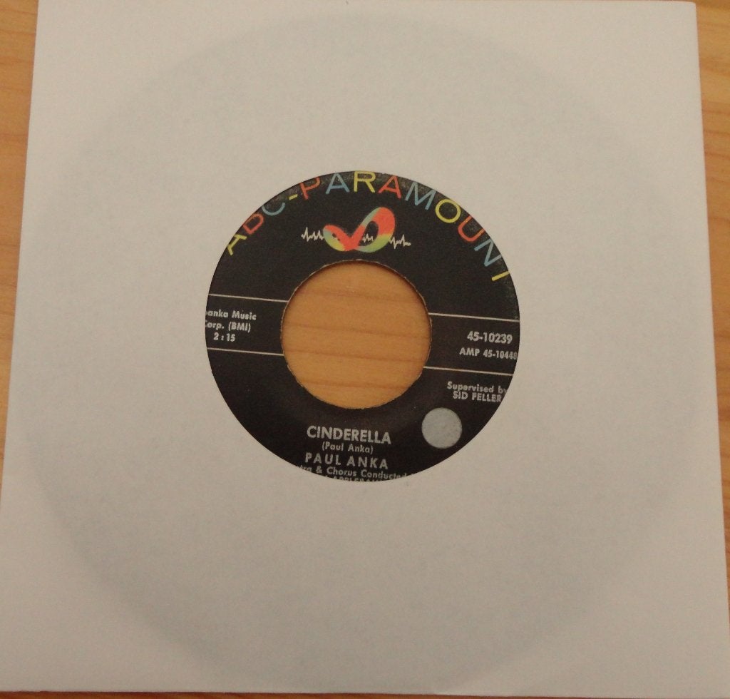 Paul Anka > Cinderella, Ophalen of Verzenden, Gebruikt, 7 inch, Pop