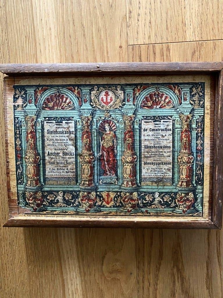 Antieke Anker Steenbouwdoos, Antiek en Kunst, Ophalen