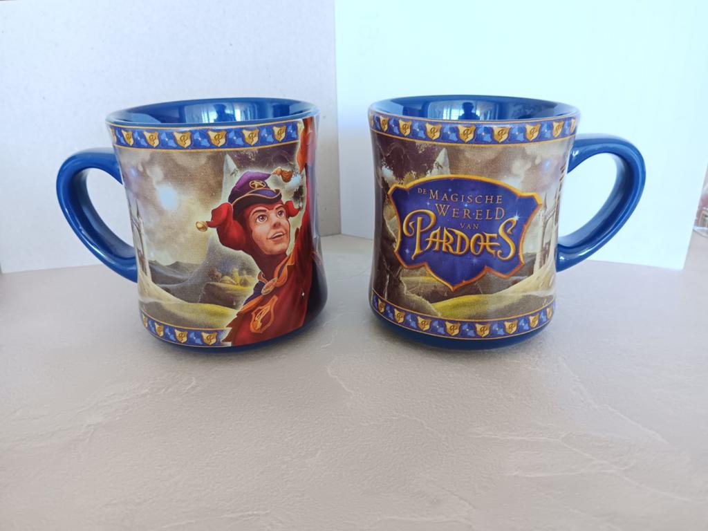2 Efteling de magische wereld van pardoes mokken (nieuw), Ophalen of Verzenden, Nieuw, Gebruiksvoorwerp