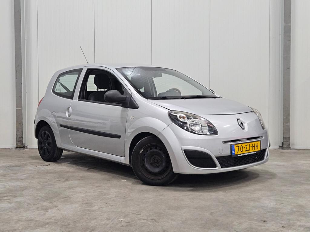 Renault Twingo 1.2 2008 Grijs | Airco | Nieuwe APK, Auto's, Voorwielaandrijving, 4 cilinders, Origineel Nederlands, Zilver of Grijs