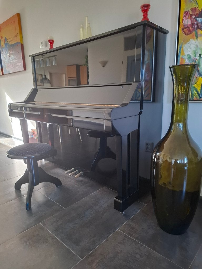 Yamaha U3X handgemaakte Piano - Goed onderhouden, Muziek en Instrumenten, Ophalen, Gebruikt, Zwart, Piano