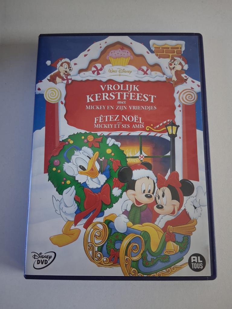 Vrolijk Kerstfeest met Mickey en zijn vriendjes DISNEY, Alle leeftijden, Ophalen of Verzenden, Zo goed als nieuw, Amerikaans