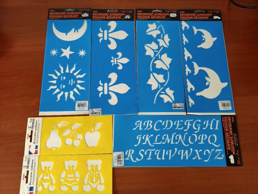 diverse decoratief sjabloon / sjablonen - nieuw, Ophalen, Nieuw, Overige typen