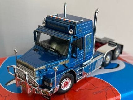Tekno Scania Torpedo V8 trekker, Ophalen of Verzenden, Zo goed als nieuw, Bus of Vrachtwagen, Tekno