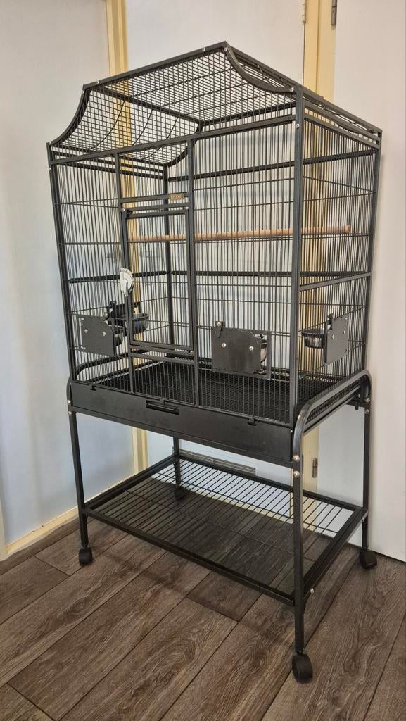 Keddoc papegaaienkooi ZGAN, Dieren en Toebehoren, Vogels | Hokken en Kooien, Ophalen, Zo goed als nieuw, Metaal, Vogelkooi