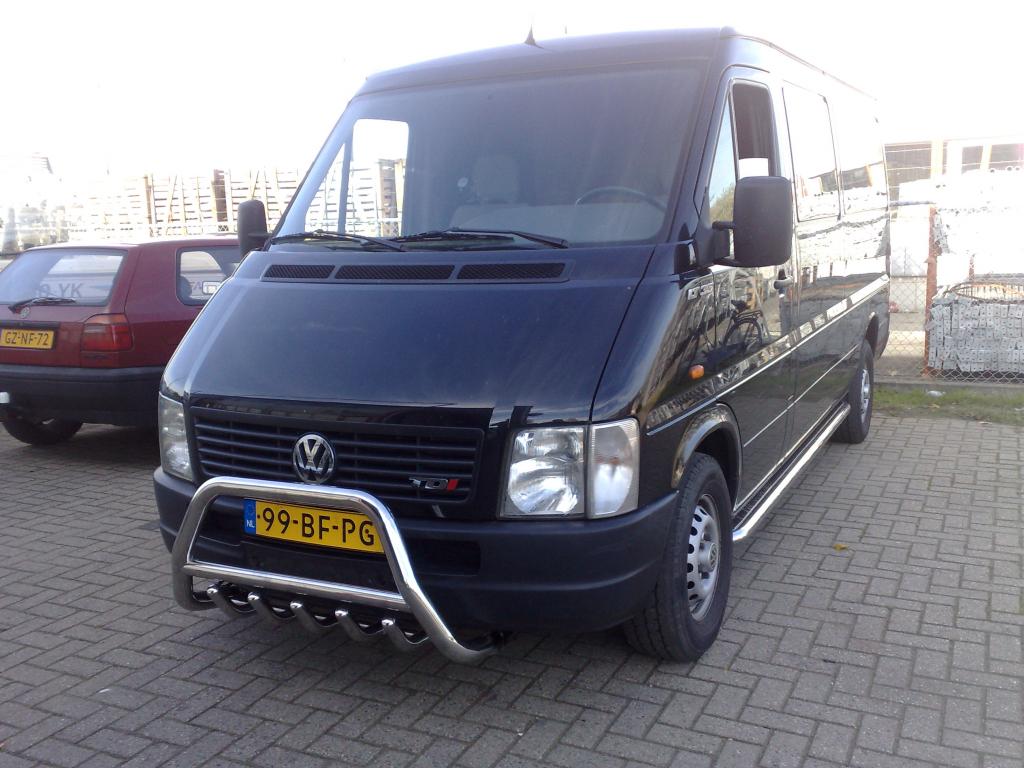 VW LT Bullbar Pushbar met carterbeschermer, Niet ingevuld, Niet ingevuld, Niet ingevuld