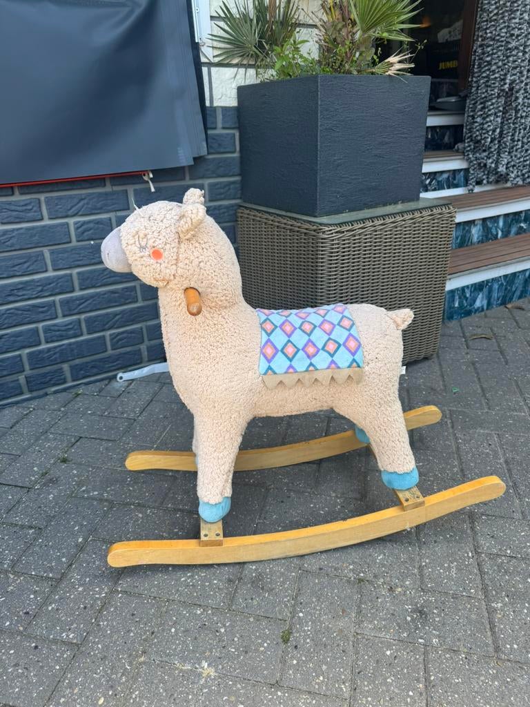 Alpaca hobbelpaardje, Ophalen of Verzenden, Gebruikt