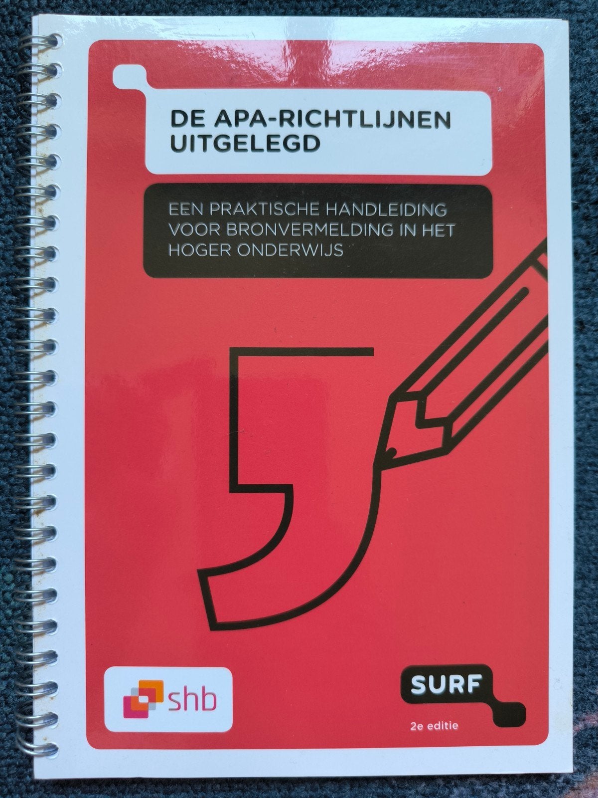 De APA-richtlijnen uitgelegd - 2e editie, Ophalen of Verzenden, Zo goed als nieuw, HBO