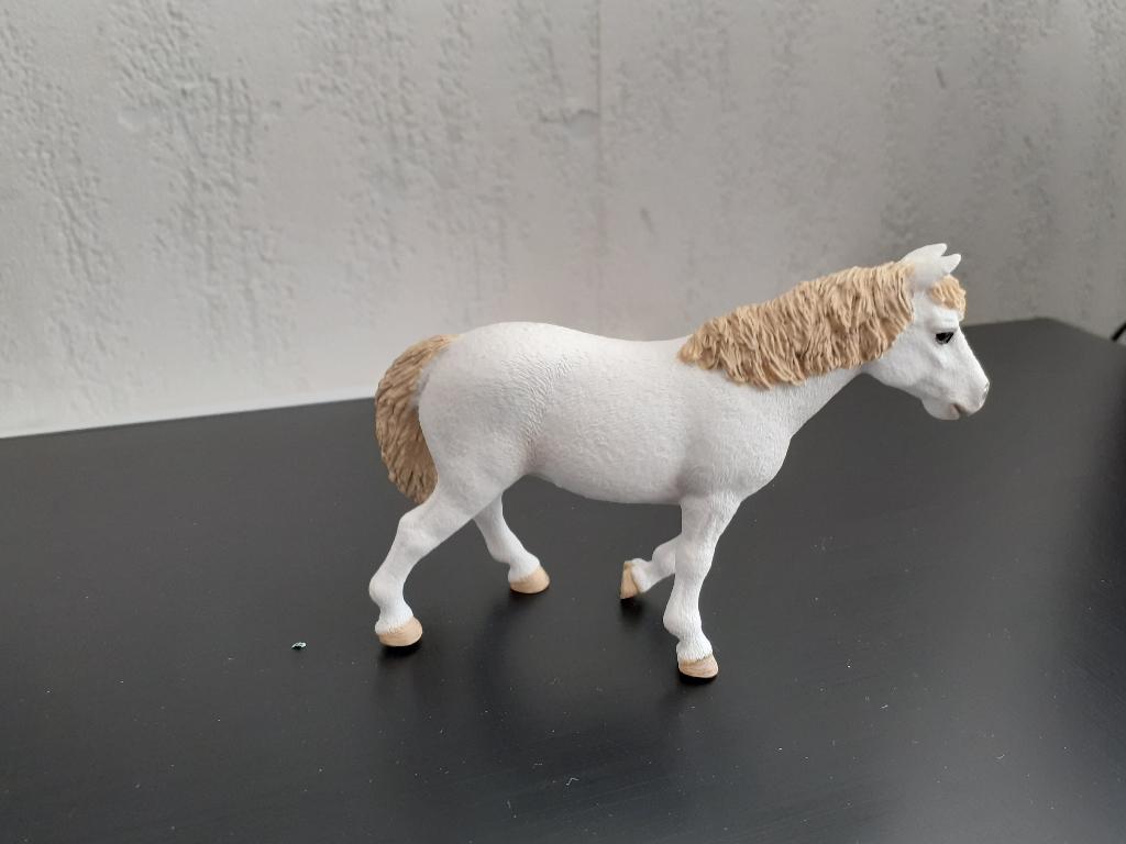 Schleich Welsh pony uit set 42423, dierfiguur, Ophalen of Verzenden, Gebruikt, Paard, Beeldje of Figuurtje